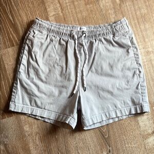 Crown & Ivy Gray Flat Front Shorts